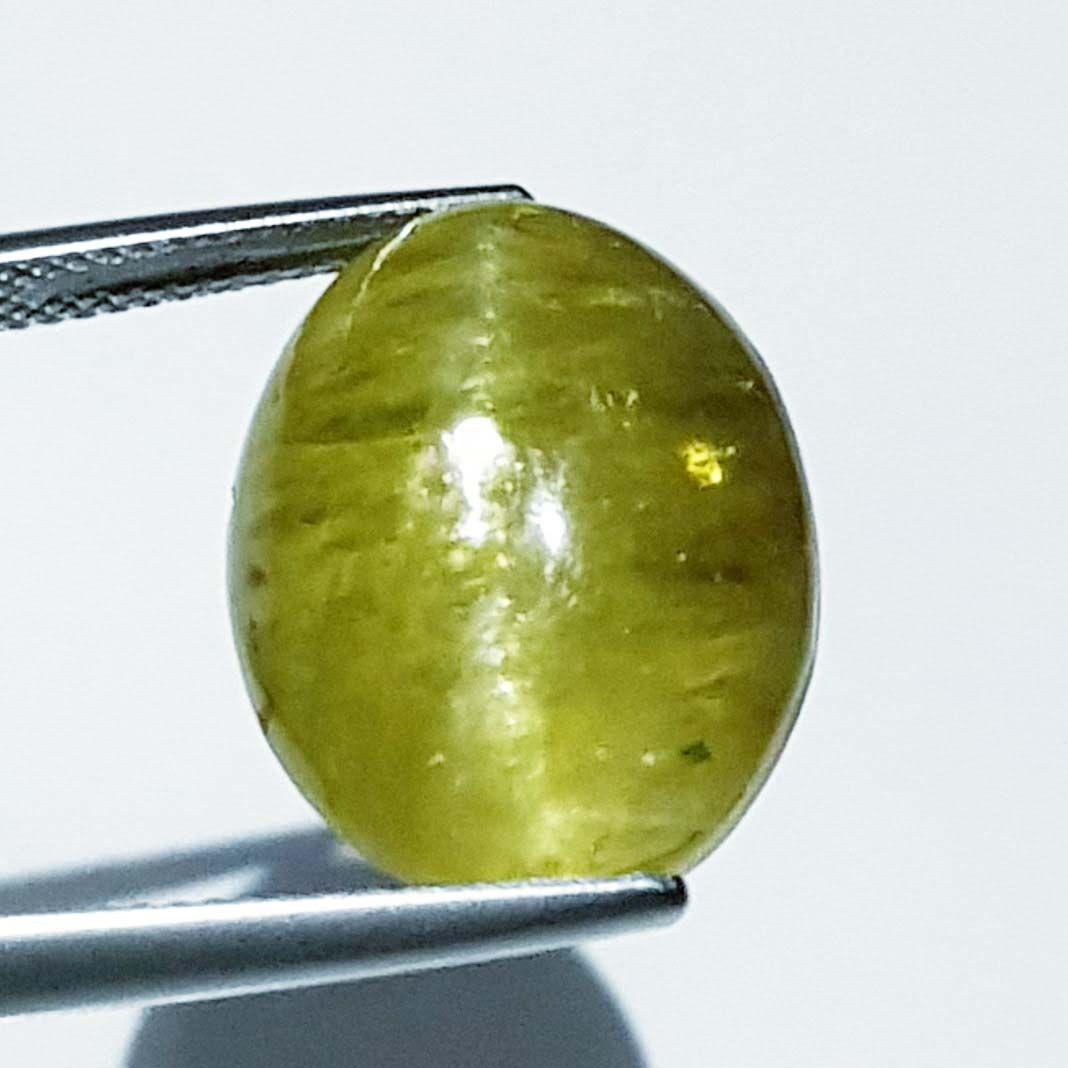 23.28 ct Natural Apatite cat's Eye: No Reserve! Title: 23.28 ct Natural Apatite cat's Eye Color/Clarity: Opaque Gemstones: Loosegemstone Carat Weights: 23.28 Size/Dimensions: 18.60 x 15.00 x 10.10 Additional Information: Oval - Jharkhan
