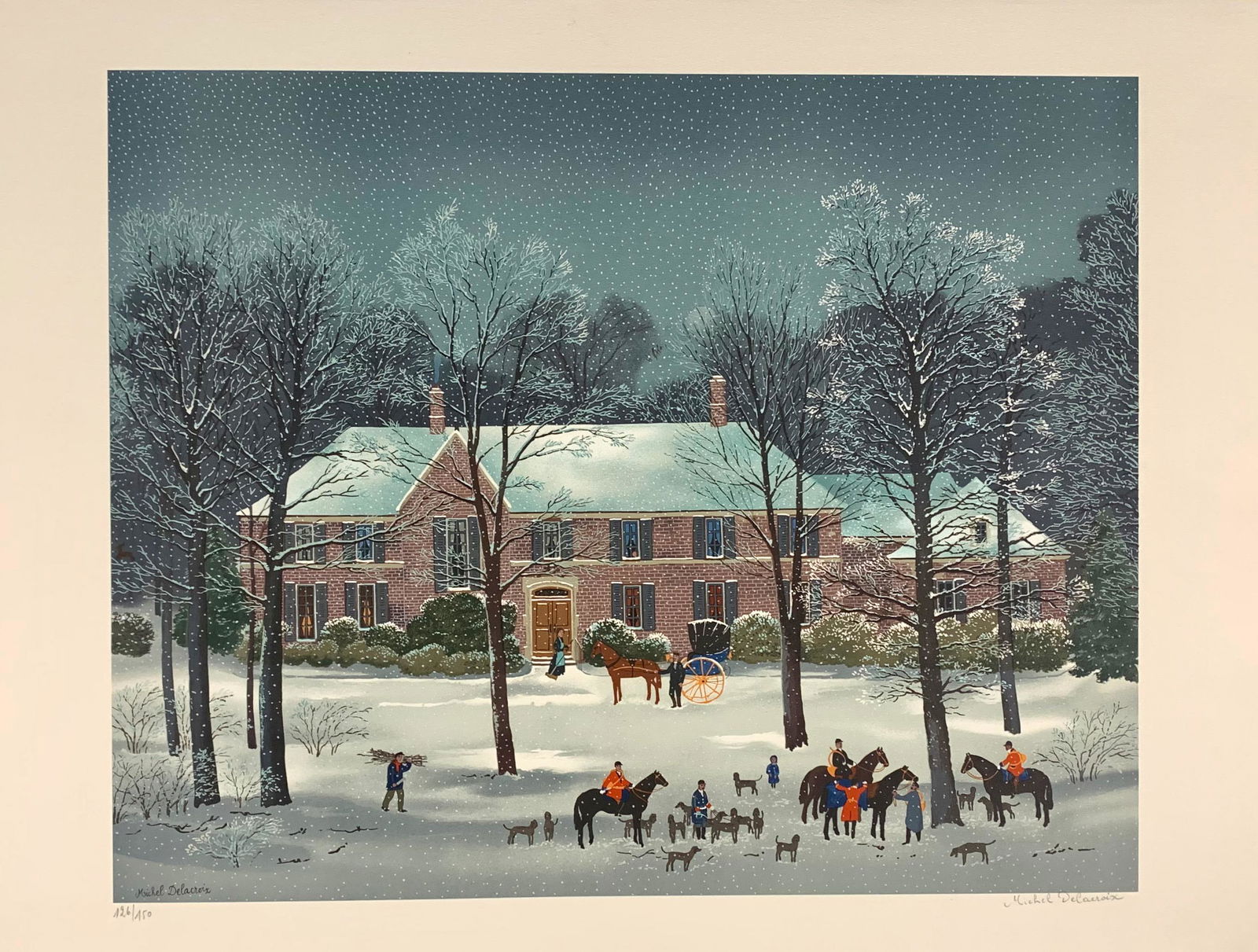 Michel Delacroix: La chasse d'hiver (1 of 6)