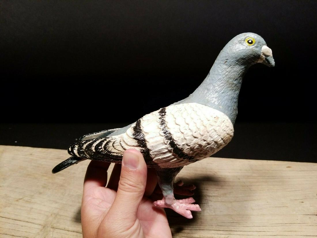 Cast Iron Pigeon Decoy Statue (1 of 12)