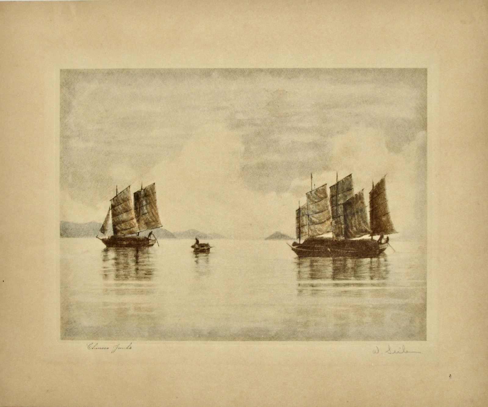 Willy Seiler: Chinese Junks (1 of 3)