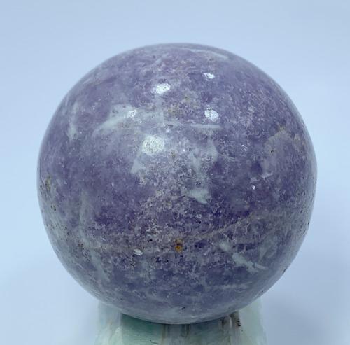 200 Grams Amazing Hand Made Lepidolite Healing Sphere (1 of 3)