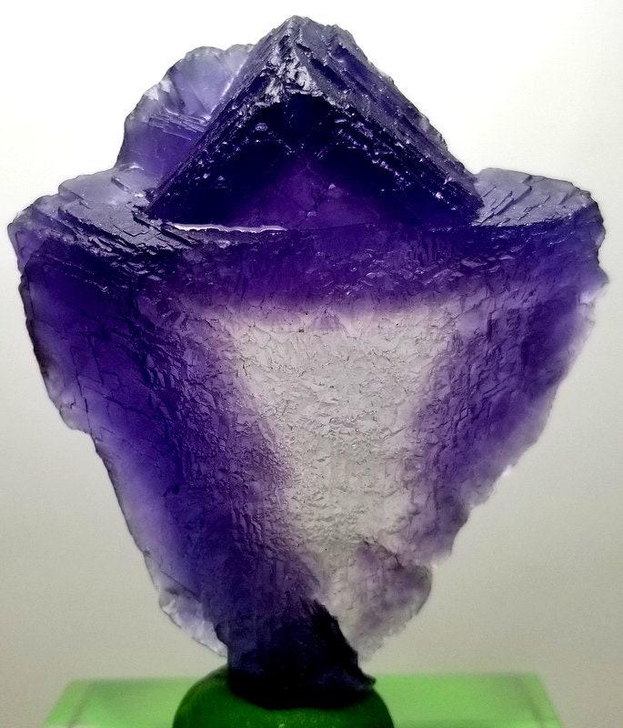 64 Grams Lovely Natural Blue Phantom Coubic Flourite Crystal (1 of 7)