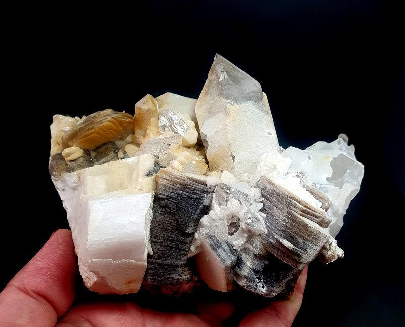 807 Grams Very Beautiful Combination Of Rare Herderite with (1 of 8)