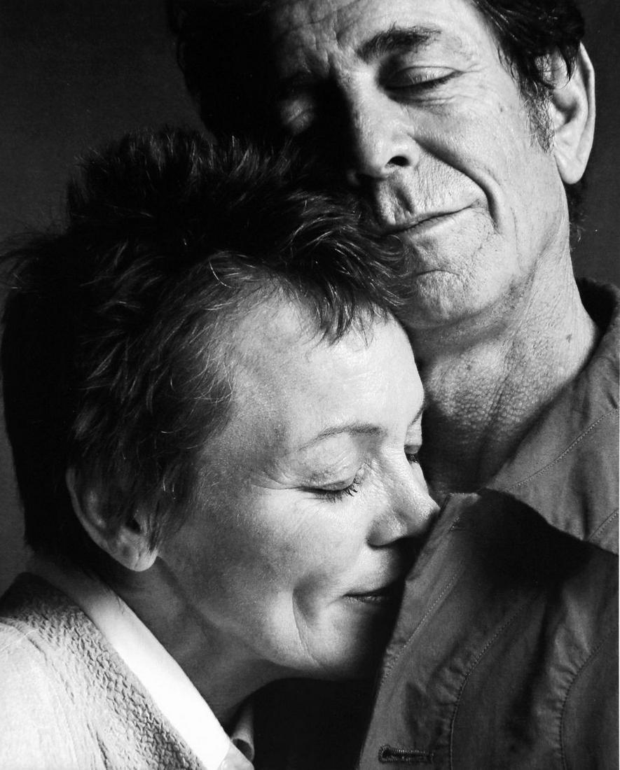 Guido Harari: Laurie Anderson and Lou Reed. Turin, 2002: Artist: Guido Harari Title: Laurie Anderson and Lou Reed. Turin, 2002 Date Printed: 2008 Medium: High Quality Photo Print with Copyright Guido Harari / Contrasto Print Origin: Photographic print- Port