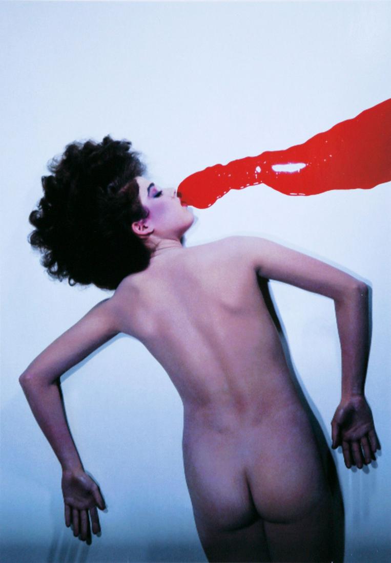 Guy Bourdin: Model in red (1 of 1)