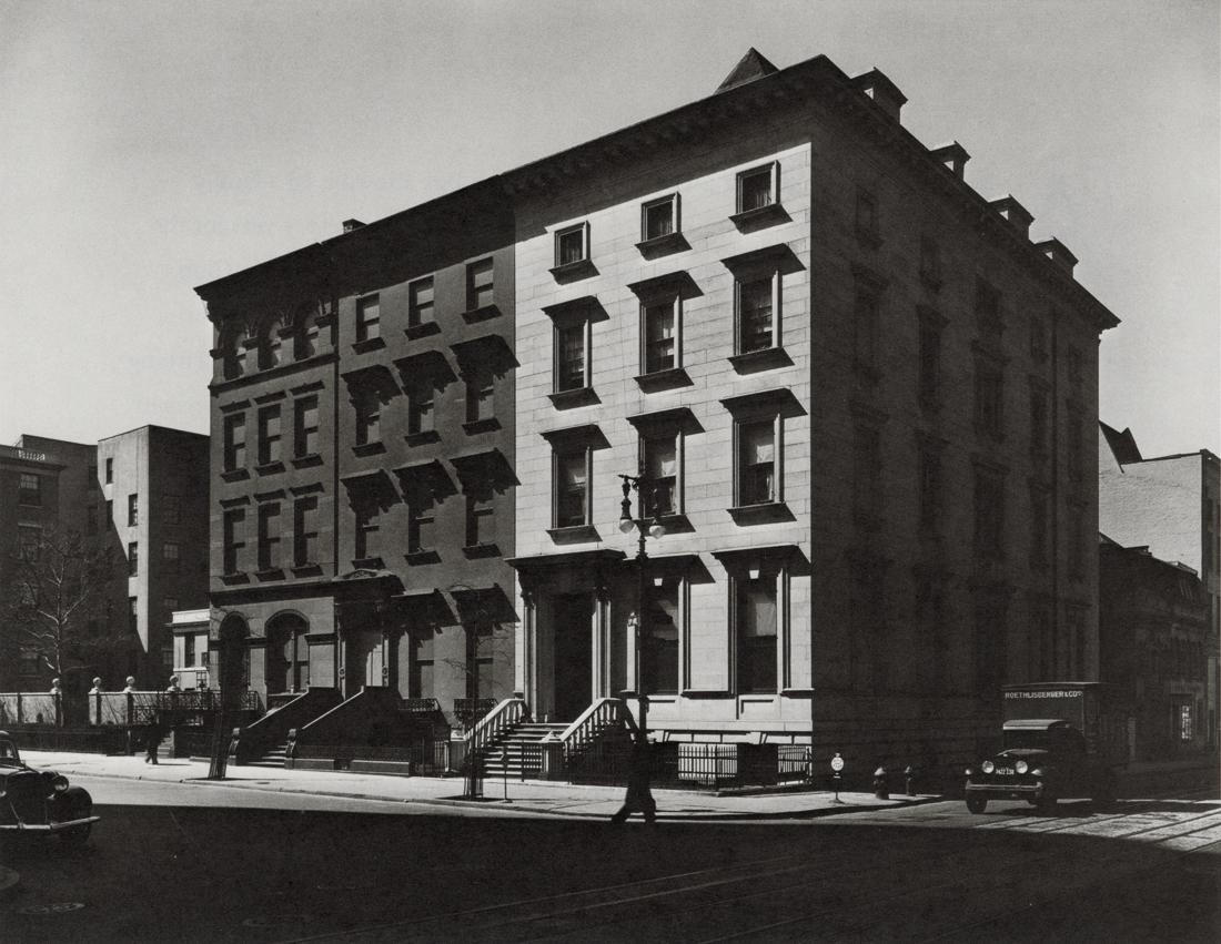 BERENICE ABBOTT - Fifth Ave. Numbers 4, 6, 8, 1936 (1 of 1)