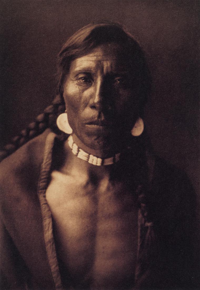 EDWARD CURTIS - The Peace Officer, Kalispel, 1910 (1 of 1)