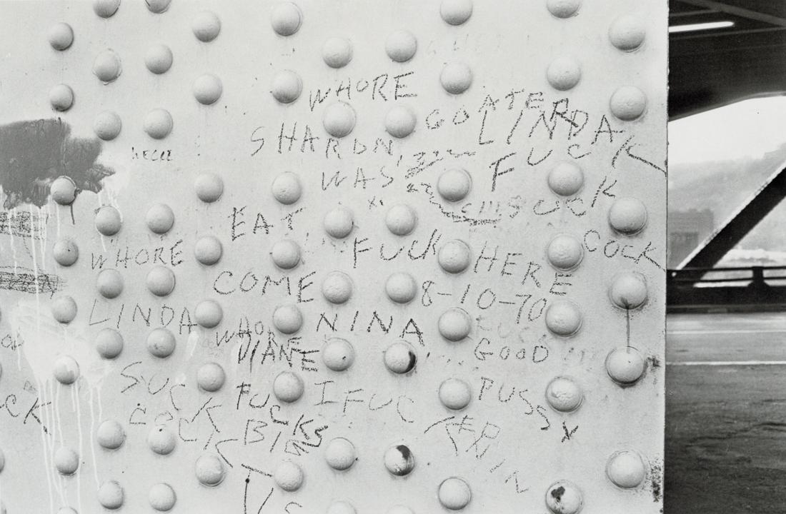 LEE FRIEDLANDER - Pittsburgh, 1979: Aritst: Lee Friedlander Title: Pittsburgh, 1979 Medium: Photo Litho, 1989, USA Dimensions: 9.35x6.15" Description: Heat Wax Mounted on 11x14" Conservation Board Artist Bio: Lee Friedlander (1934) is