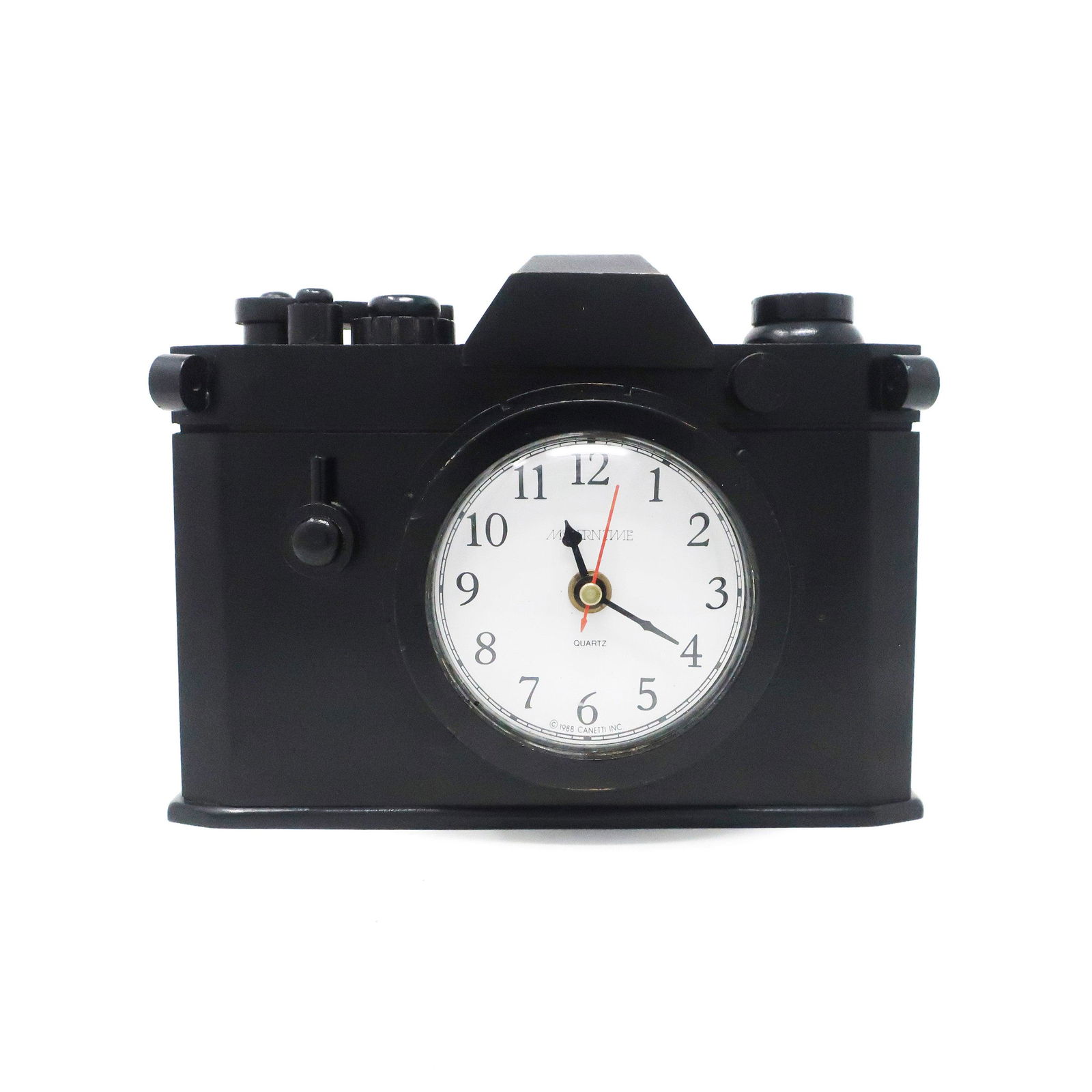 Vintage Black Canetti Camera Clock (1 of 8)