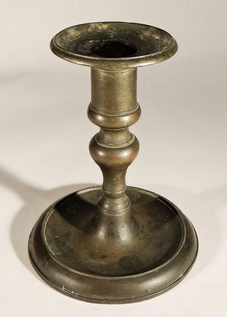 Diminutive 18th C Candlestick (1 of 5)