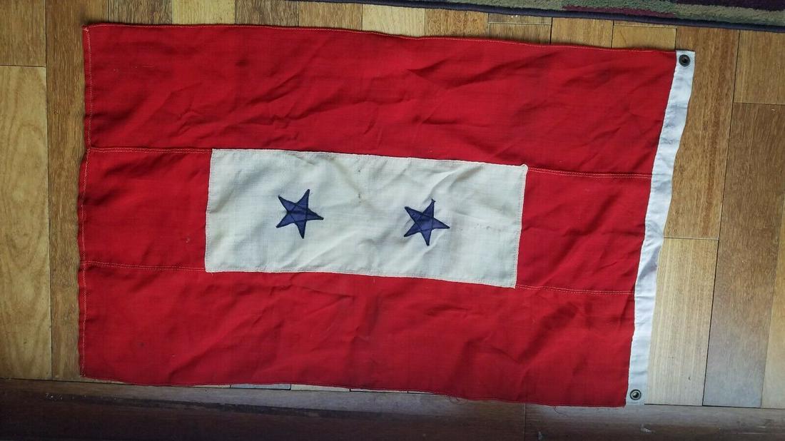 2 star sons in service WWI wool 2 x 3' (1 of 3)