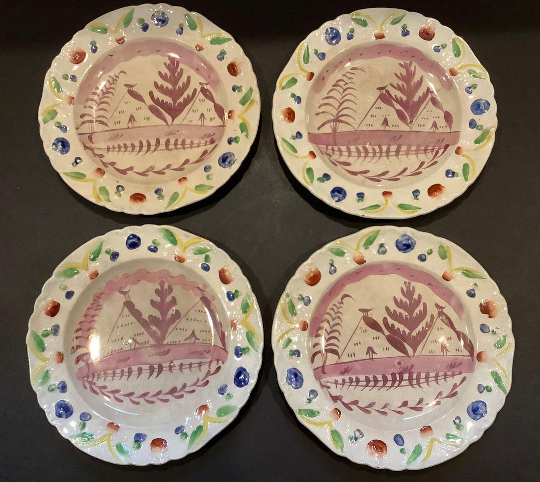 Pink Luster Plates (1 of 3)
