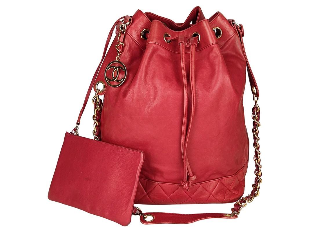 "CHANEL" Vintage bucket bag - 1990s (1 of 17)
