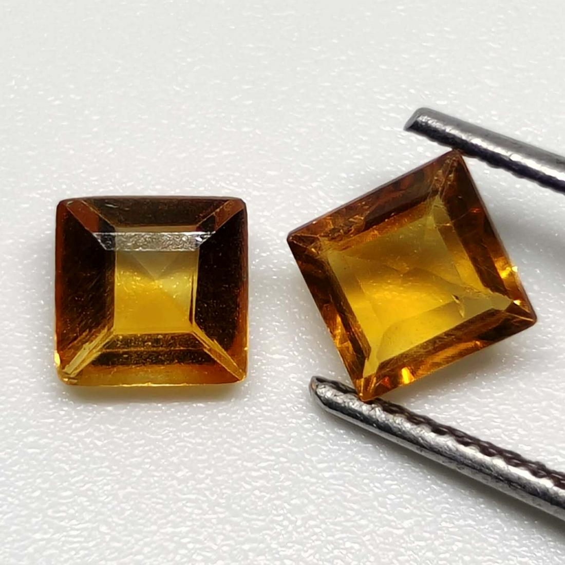 1.40 ct Natural Citrine Pair (1 of 1)