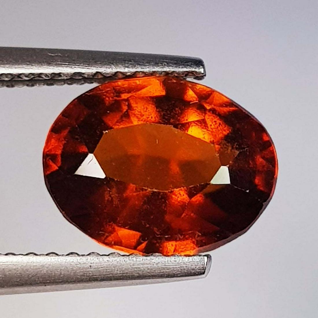 5.65 ct Natural Hessonite Garnet Oval Cut (1 of 2)