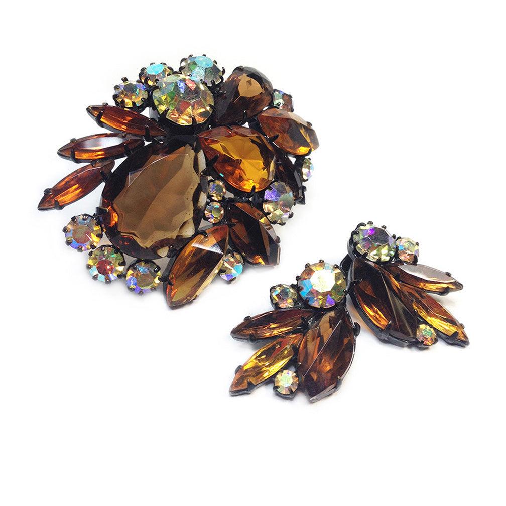 Regency Topaz Rhinestone Set (1 of 3)
