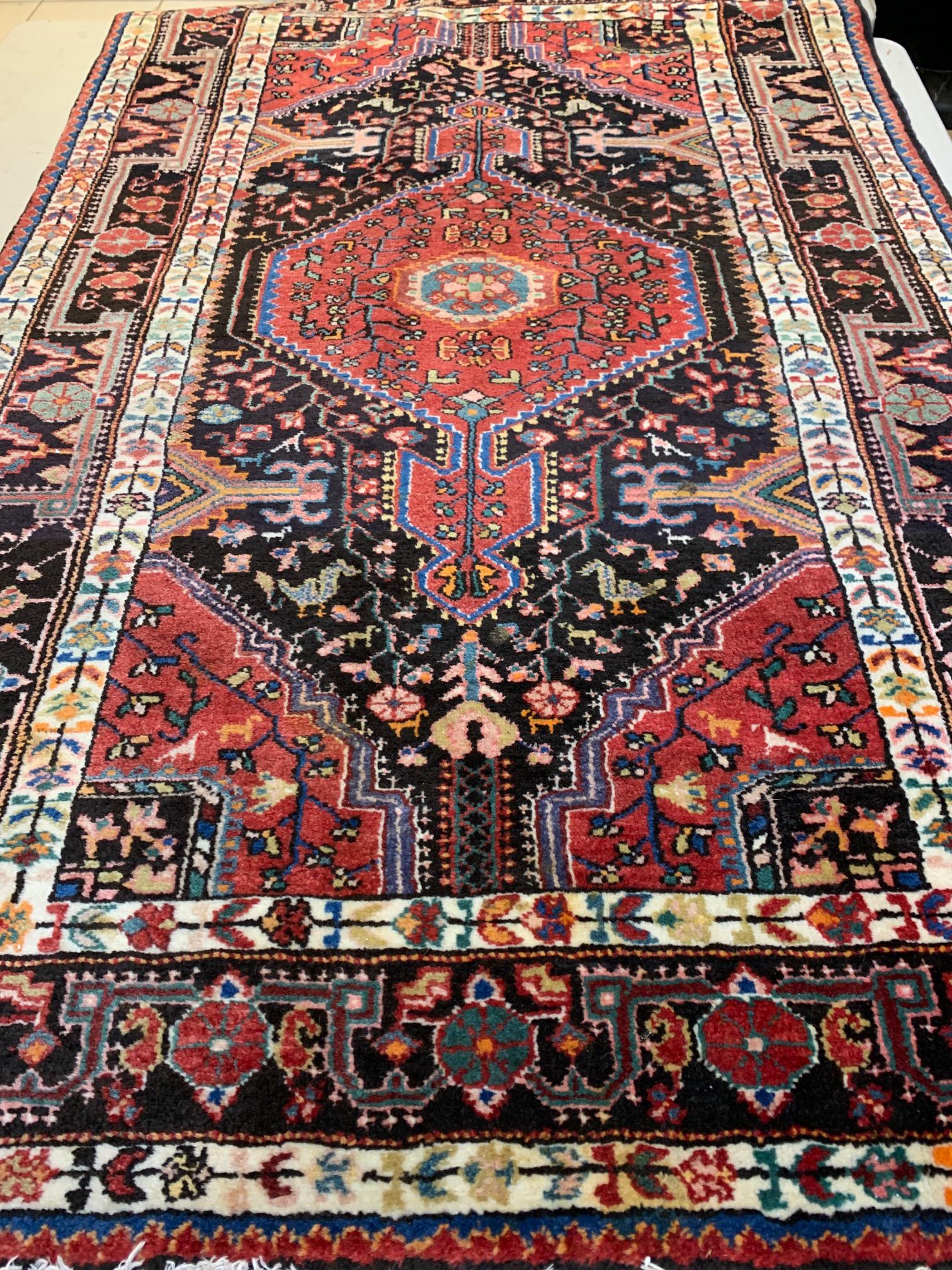 Hand Knotted Persian Lilha Rug 4.3x6.6 ft (1 of 7)