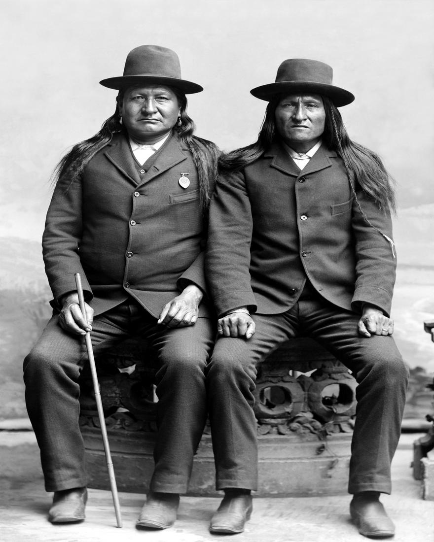 C. 1873, TWO MOONS AND AMERICAN HORSE (1 of 1)