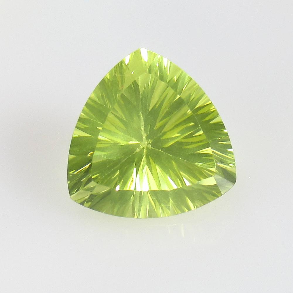 5.48 Ctw Natural Lemon Quartz Concave Cut: No Reserve! Title: 5.48 Ctw Natural Lemon Quartz Concave Cut Stone Clarity: VVS Gemstones: Lemon Quartz Carat Weights: 5.48 Size/Dimensions: 12.00 x 11.90 x 8.20 mm Additional Information: Good Luster