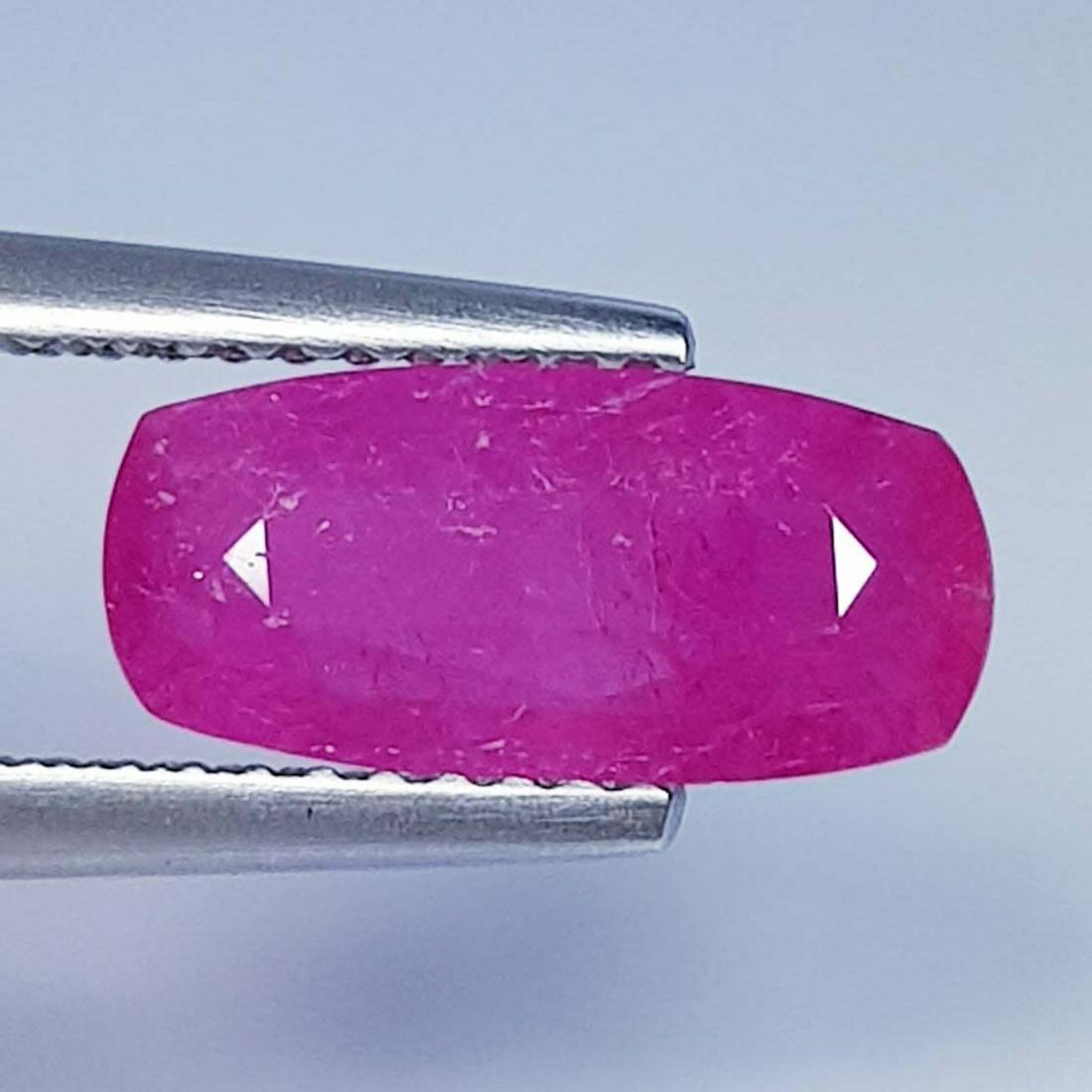 1.82 Ct Natural Ruby Cushion Cut (1 of 4)