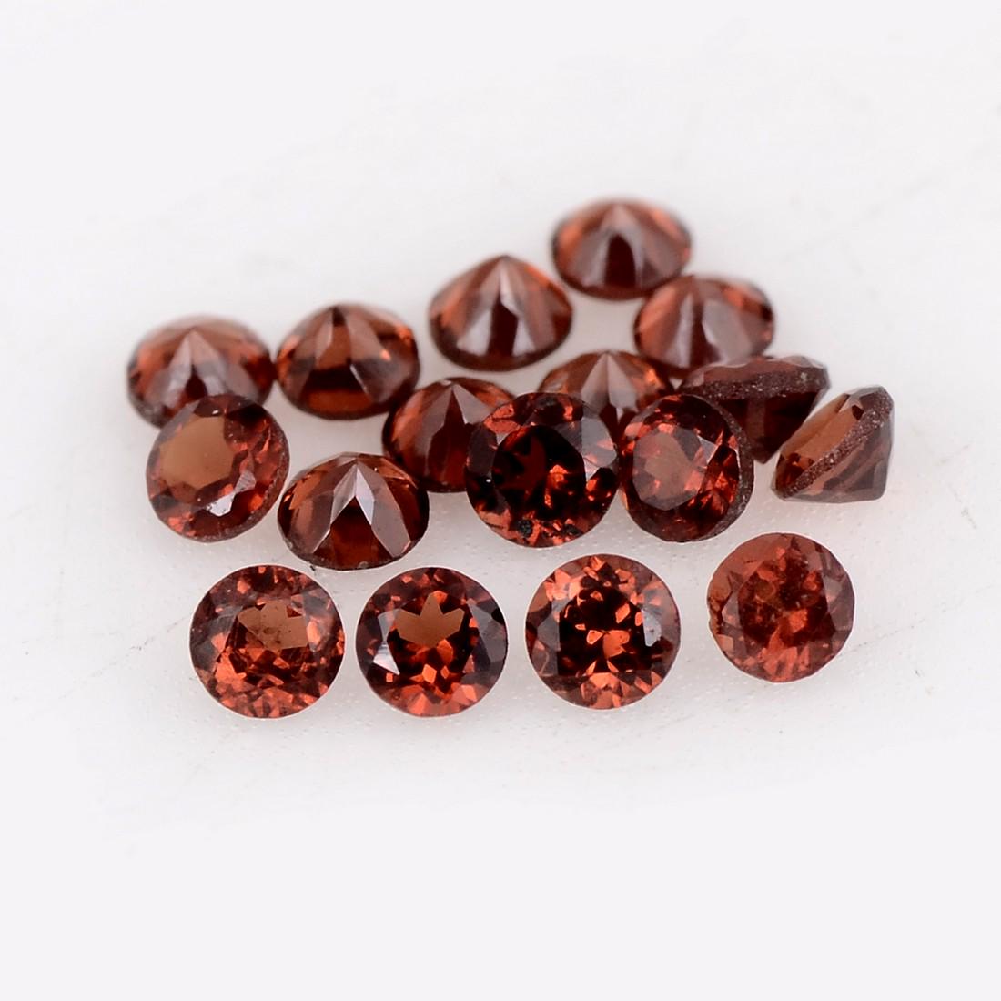 1.56 Carat Red Color Round Natural Garnet Loose Gemstone 17 Pieces: No Reserve! Title: 1.56 Carat Red Color Round Natural Garnet Loose Gemstone 17 Pieces Additional Information: Specification of Gemstone Stone : Garnet Shape : Round Size : 1H x 2L x 2W mm Color : Red