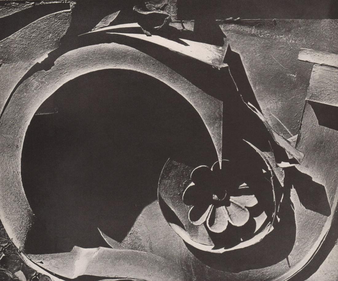 WALKER EVANS - Tin Relic, 1930: Artist: WALKER EVANS Print Title: Tin Relic, 1930 Printing Date: 1930’s Medium: Photoengraving Printed in: the USA Image Size: 6 x 7” Walker Evans(1903–1975) was one of the most of t