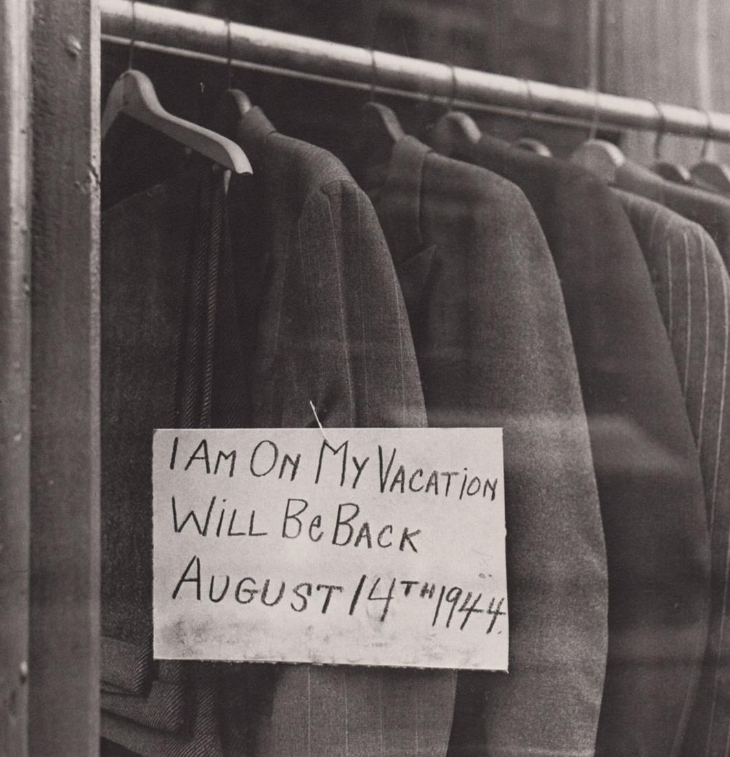 IRVING PENN - I am on My Vacation, 1944: Artist: IRVING PENN Print Title: I am on My Vacation, 1944 Medium: Photolithograph Printed 1980s in the US Image size (inches) approx. 8 x 7.5” Irving Penn was an American photographer known for
