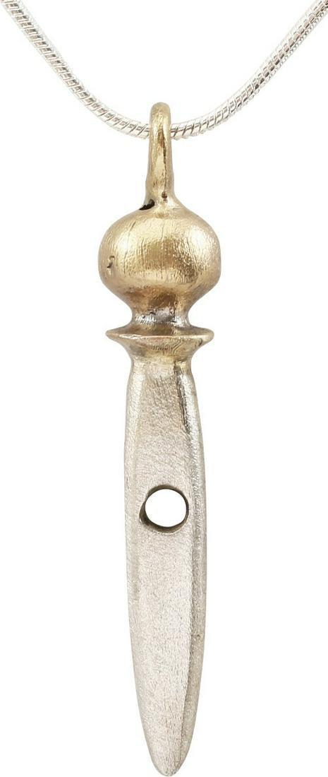 ROMAN GLADIUS PENDANT NECKLACE, 1ST-3RD CENTURY AD (1 of 3)