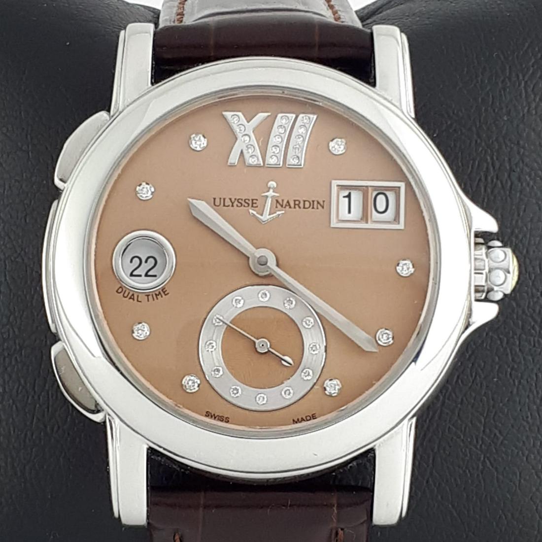 Ulysse Nardin - Dual Time Lady Diamonds - Ref: 243-22 - Women - 2011-present (1 of 13)