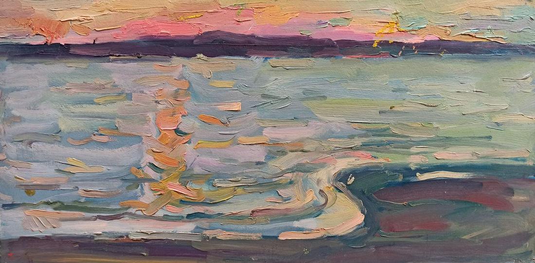 Oil painting Seascape Peter Tovpev (1 of 5)