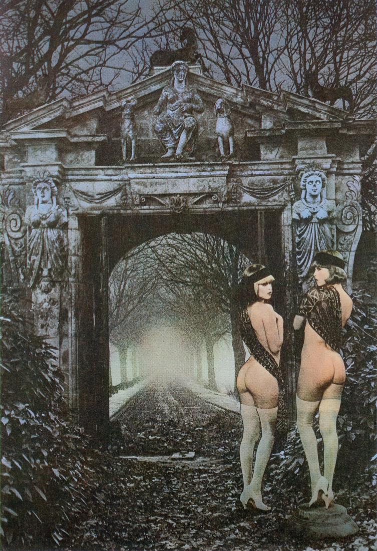 BOB CARLOS CLARKE - Delta of Venus, Anais Nin: Artist: Bob Carlos Clarke Title: Delta of Venus, Anais Nin Medium: Tri-Color Photo Litho, 1980, Great Britain Dimensions: 5.3x7.75" Description: Heat Wax Mounted on 8.5x11" Conservation Board Artist B