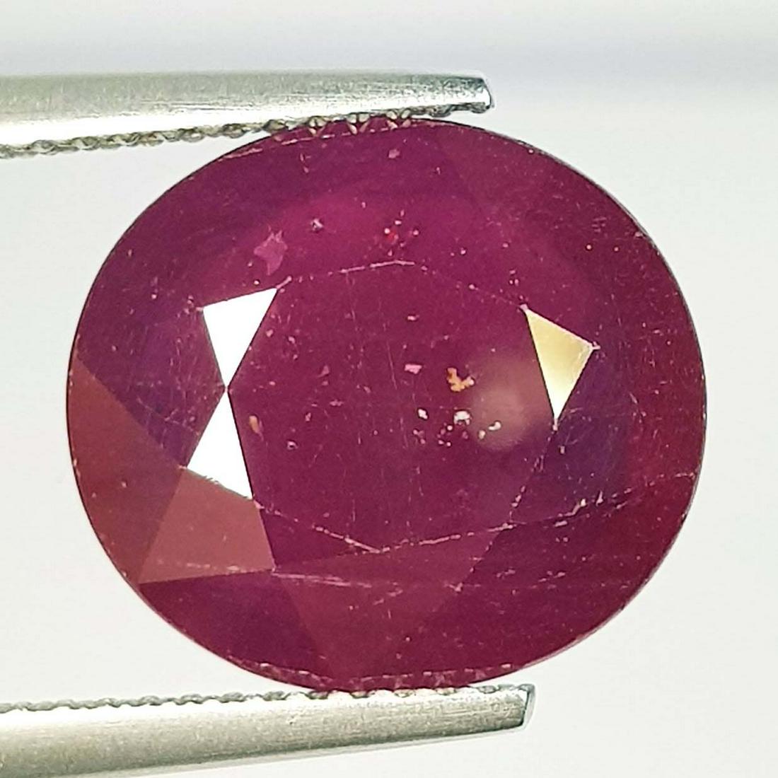Natural Ruby Oval Cut 8.60 ct (1 of 5)