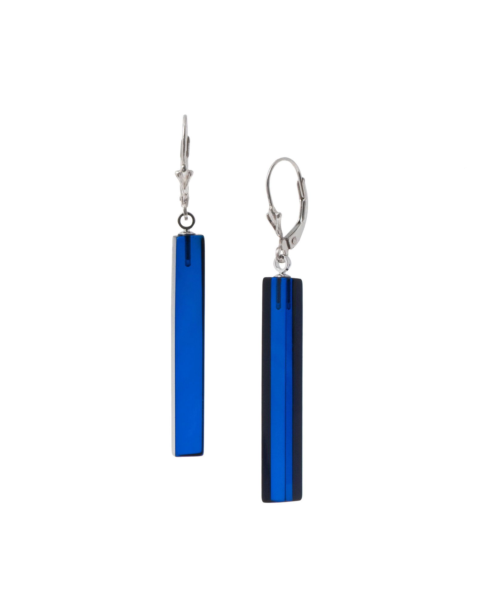 Blue amber earrings (1 of 5)