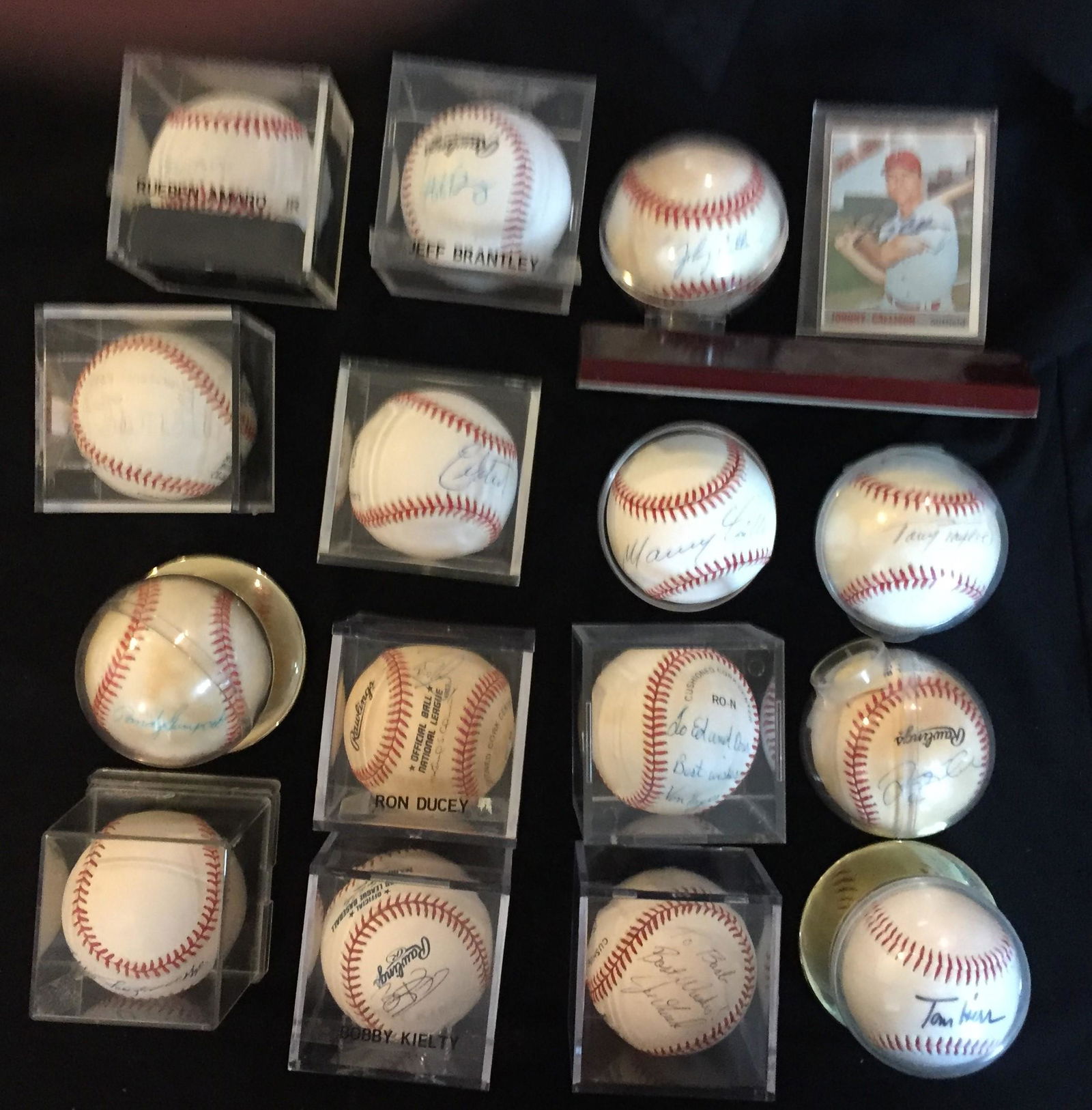 Phillies Autographed Baseballs (1 of 4)