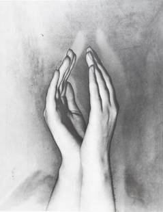 Erwin Blumenfeld: Hands solirized Amsterdam 1929: Artist: Erwin Blumenfeld Title: Hands solirized Amsterdam 1929 Date Printed: Printed in 1979 Heavy weight, matte finish Medium: Vintage Photogravure With dry mount tissue guard Print Origin: Printed i