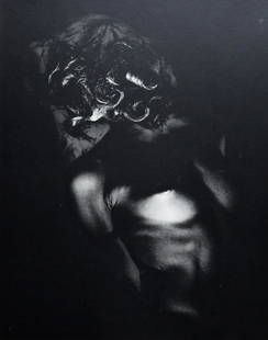 Erwin Blumenfeld: Solirized Nude New York 1943: Artist: Erwin BlumenfeldTitle: Solirized Nude New York 1943Date Printed: Printed in 1979 Heavy weight, matte finishMedium: Vintage Photogravure With dry mount tissue guard Print Origin: Printed in