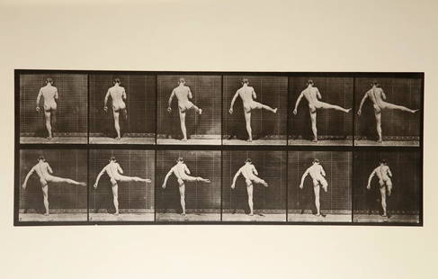 Eadweard Muybridge: Dance Plate A.L. 369: Artist: Eadweard Muybridge Title: Dance Plate A.L. 369 Date Printed: Printed in 1979 Heavy weight, matte finish Medium: Period Photogravure With dry mount tissue guard Print Origin: Printed in Italy i