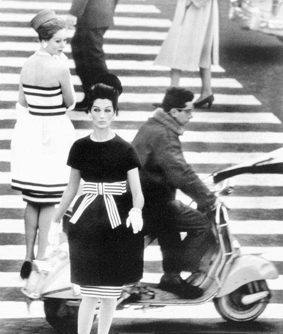 William Klein: Piazza di Spagna, Rome (Vogue), 1960 (1 of 2)
