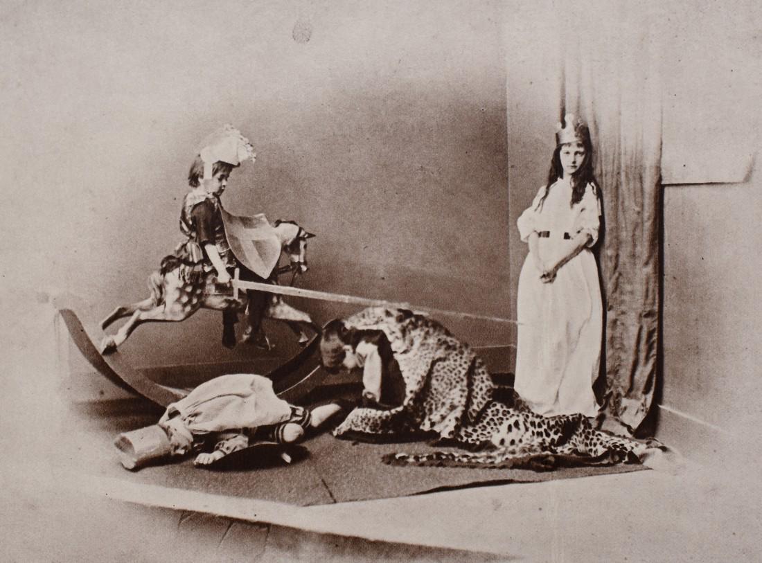 Lewis Carroll (1832-1898): St George and the dragon (1 of 1)