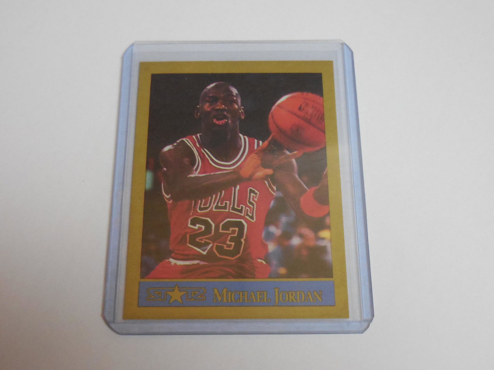 1990-91 STAR MICHAEL JORDAN GOLD BORDER (1 of 2)