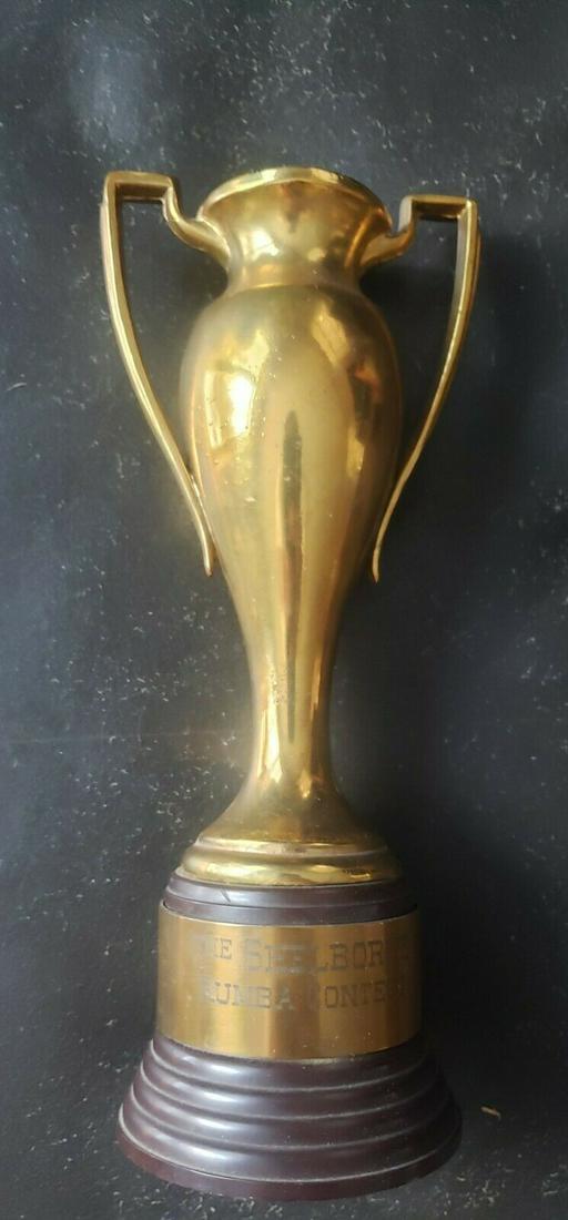 The Shelborne rumba contest loving cup trophy 1920's Miami (1 of 3)