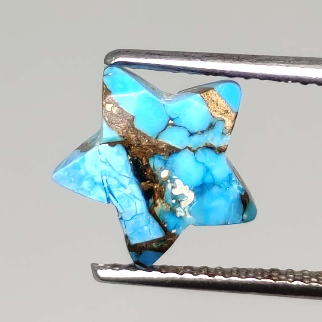 2.85 ct Composite Star Copper Turquoise (1 of 1)