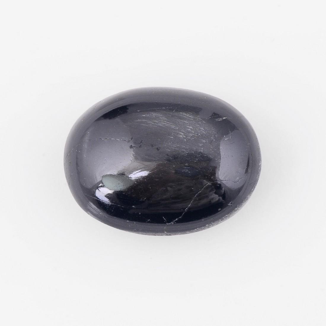 20.00 Carat Natural Oval Black Star Diopside Loose Gemstone 1 Pieces (1 of 7)