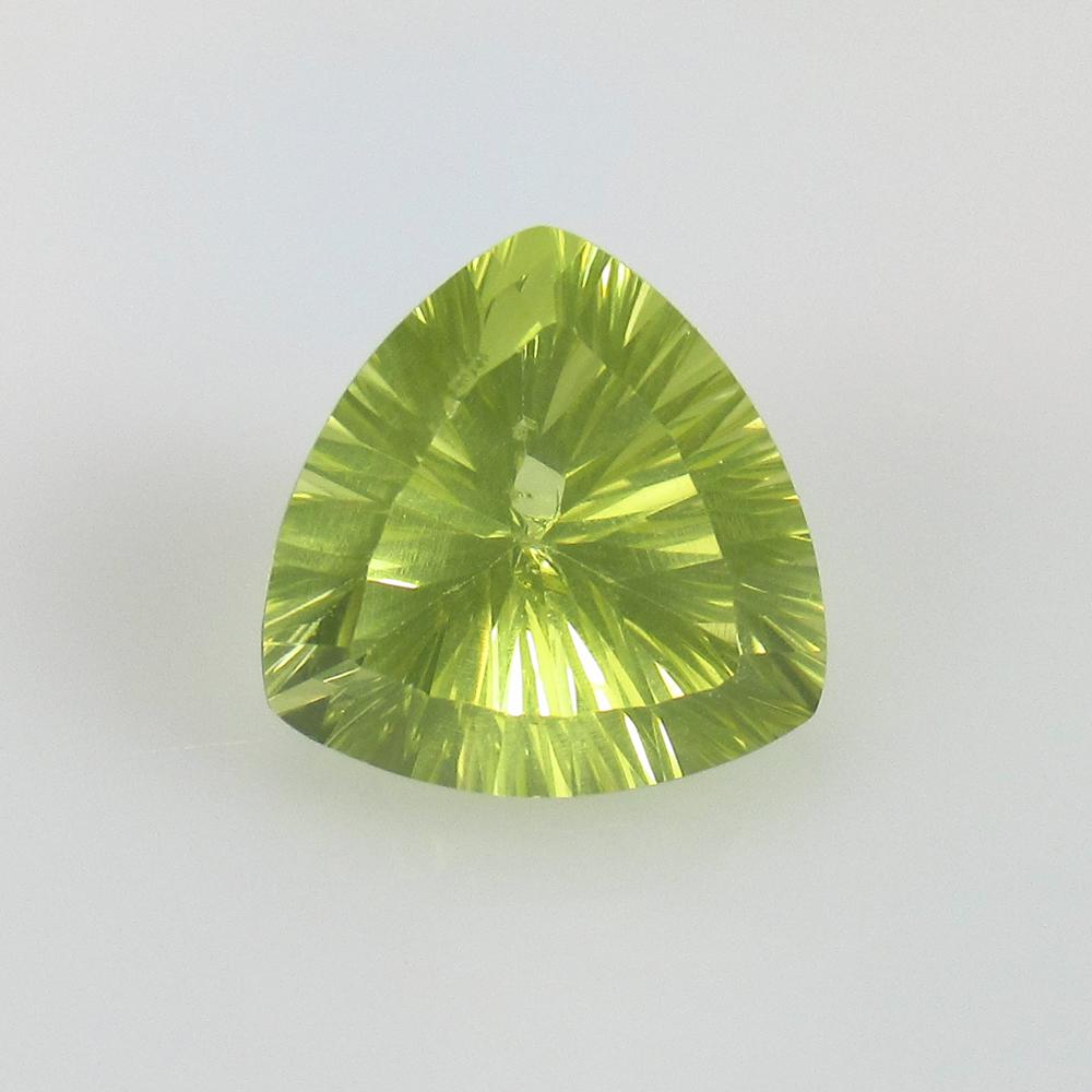 5.45 Ctw Natural Lemon Quartz Concave Cut: No Reserve! Title: 5.45 Ctw Natural Lemon Quartz Concave Cut Stone Clarity: VVS Gemstones: Natural Lemon Quartz Carat Weights: 5.45 Size/Dimensions: 12.00 x 12.00 x 8.10 mm Additional Info: Good Luste