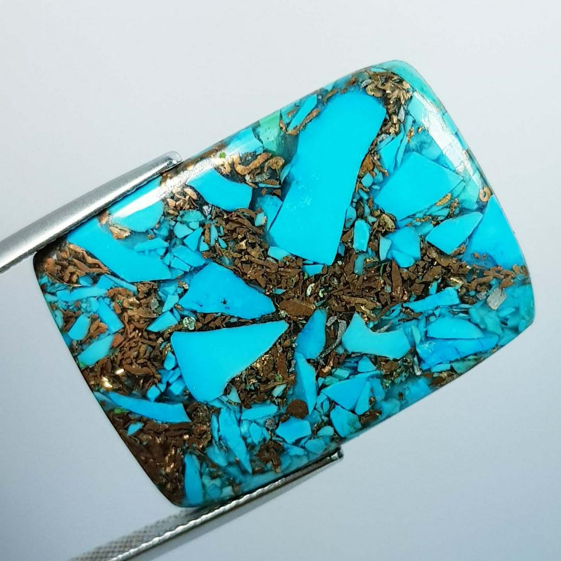 24.79 ct Natural Copper Turquoise (1 of 4)