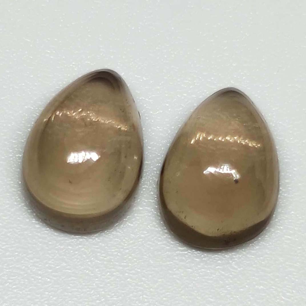 4.15 ct Natural Smoky Quartz Pair: No Reserve! Title: 4.15 ct Natural Smoky Quartz Pair Additional Info: Gemstones: Smoky Quartz Carat Weights: 4.15 ct Size/Dimensions: 9.7 x 7 x 4 mm Origin : Scotland Materials: Quartz Weight Unit: Ct