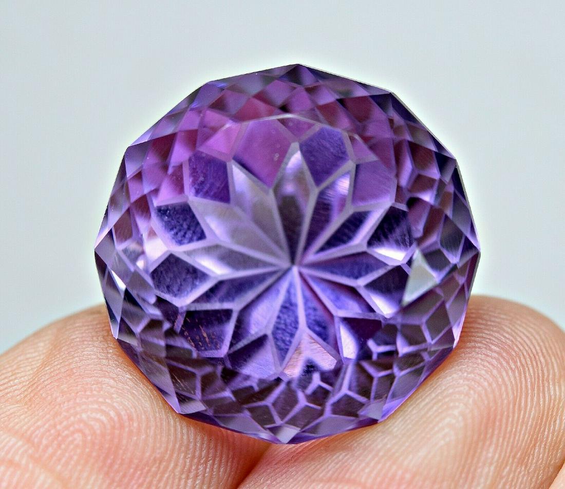 31.70 CT Natural Amethyst Clean Flower (1 of 11)