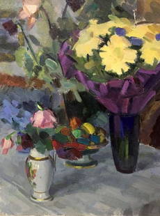 Oil painting Etude Kryzhanivskyi Viktor Vladimirovich: NoBag 57 *** ABOUT THIS PAINTING *** * TITLE: "Etude" * ARTISTS: Kryzhanivskyi Viktor Vladimirovich * SIZE: 40x50 cm/'15.74x19.68 inches' * MEDIUM: oil, canvas * HAND PAINTED: Original painting from