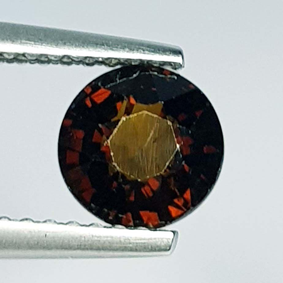 Natural Mali Garnet Round Cut - 1.30 ct (1 of 2)