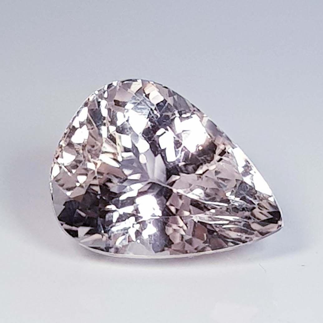 Natural Pink Kunzite Pear Cut 11.60 ct (1 of 5)